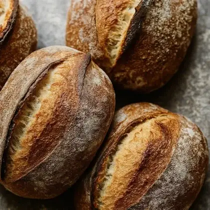 Lille surdejsbrød med ølandshvede (ca. 350g)